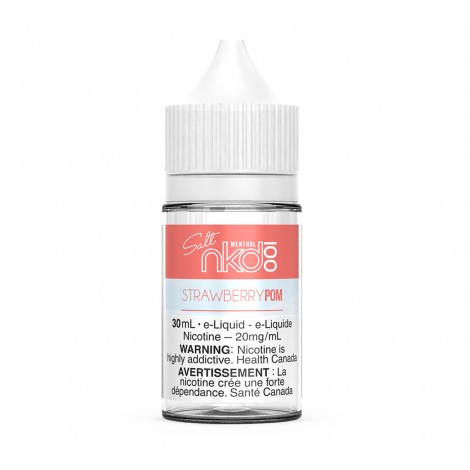 Strawberry Pom SALT - Naked 100 E-Liquid (Brain Freeze)